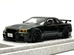1:18 Nissan Skyline GT-R R34 Dark Green Customized - Motorhelix