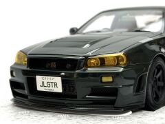 1:18 Nissan Skyline GT-R R34 Dark Green Customized - Motorhelix