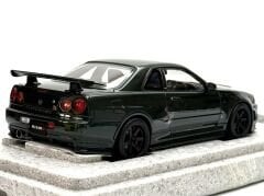 1:18 Nissan Skyline GT-R R34 Dark Green Customized - Motorhelix