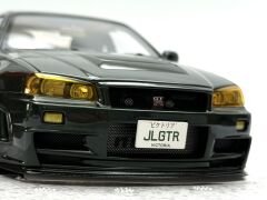 1:18 Nissan Skyline GT-R R34 Dark Green Customized - Motorhelix