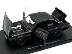 1:18 Nissan Skyline GT-R KPGC10 Racing 1972 Black Tuning - Autoart