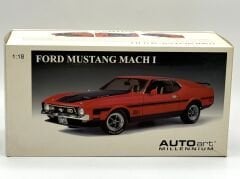 1:18 Ford Mustang Mach 1 Red Fastback 1971 72822 - Autoart