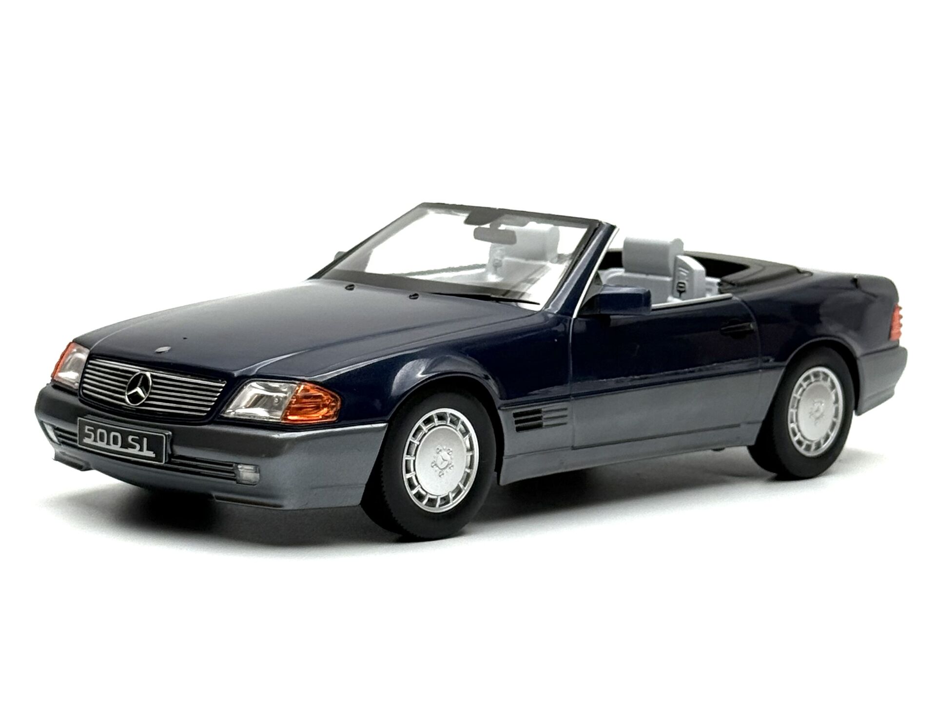 1:18 Mercedes-Benz 500 SL R129 Blue Met - KK Scale