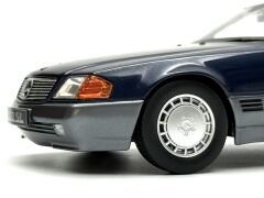 1:18 Mercedes-Benz 500 SL R129 Blue Met - KK Scale