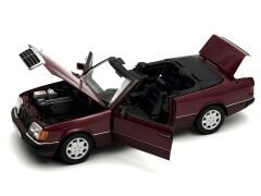 1:18 Mercedes-Benz 300 CE-24 Cabrio A124 Grey - Norev Classic