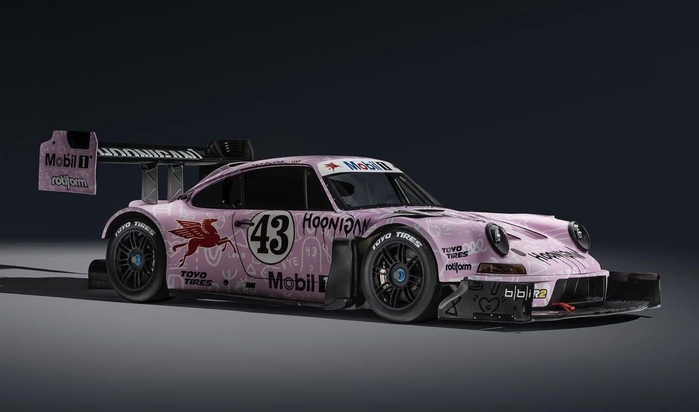 1:18 Porsche 911 Hoonipigasus Hoonigan Pikes Peak Ken Block - Spark