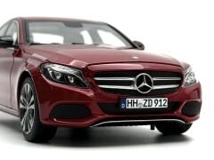 1:18 Mercedes-Benz C Class W205 Red Metallic 2015 - Norev