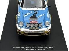 1:18 Porsche 911 SC Gitanes 1978 Monte Carlo Winner - Spark