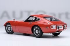 1:18 Toyota 2000 GT Coupe 1967 Red - Autoart