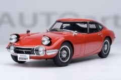 1:18 Toyota 2000 GT Coupe 1967 Red - Autoart