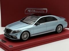 1:18 Mercedes-Benz S65 AMG W222 Light Blue - MK Miniatures