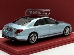1:18 Mercedes-Benz S65 AMG W222 Light Blue - MK Miniatures