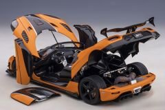 1:18 Koenigsegg Agera RS Orange/Black Carbon 79023 - Autoart