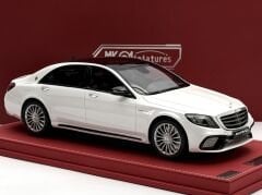 1:18 Mercedes-Benz S65 AMG W222 White - MK Miniatures