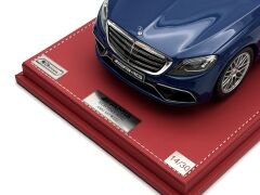 1:18 Mercedes-Benz S63 AMG W222 Blue/Silver - MK Miniatures