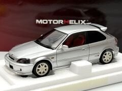 1:18 Honda Civic Type R EK9 Vogue Silver Metallic - Motorhelix