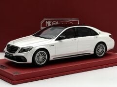 1:18 Mercedes-Benz S63 AMG W222 White - MK Miniatures