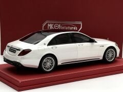 1:18 Mercedes-Benz S63 AMG W222 White - MK Miniatures