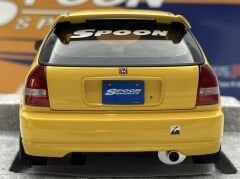 1:18 Honda Civic Type R EK9 Spoon Yellow/Blue Livery - Motorhelix