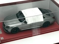 1:18 Mercedes-Benz S63 AMG W222 Grey/Black - MK Miniatures