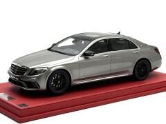 1:18 Mercedes-Benz S63 AMG W222 Grey/Black - MK Miniatures