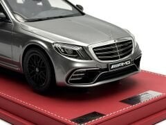 1:18 Mercedes-Benz S63 AMG W222 Grey/Black - MK Miniatures
