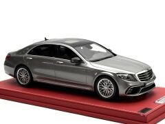 1:18 Mercedes-Benz S63 AMG W222 Grey/Silver - MK Miniatures