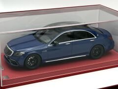 1:18 Mercedes-Benz S63 AMG W222 Blue/Black - MK Miniatures