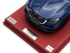 1:18 Mercedes-Benz S63 AMG W222 Blue/Black - MK Miniatures