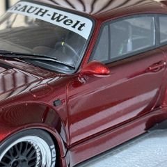 1:18 Porsche 911 964 RWB Candy Red Duck Tail GT759 - GT Spirit