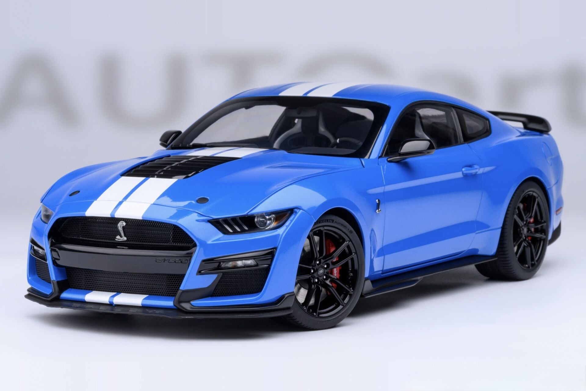 1:18 Ford Mustang Shelby GT-500 Grabber Blue - Autoart