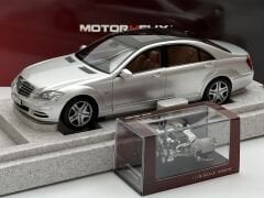 1:18 Mercedes-Benz S Class S600L W221 Iridium Silver - Motorhelix