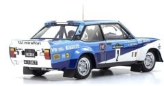 1:18 FIAT 131 Abarth Costa Smeralda Rally 1981 - Kyosho