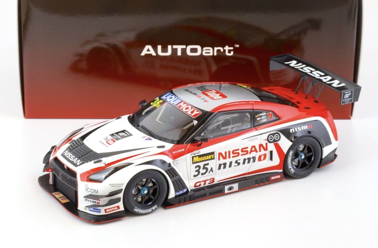 1:18 Nissan GT-R Nismo GT3 2015 Bathurst Winner #35A - Autoart
