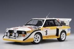 1:18 AUDI Sport Quattro S1 Monte Carlo 3rd 1986 #6 - Autoart