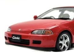1:18 Honda Civic EG6 SİR II Vtec Red Lift Set 1993 - LCD Model
