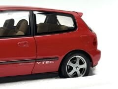 1:18 Honda Civic EG6 SİR II Vtec Red Lift Set 1993 - LCD Model