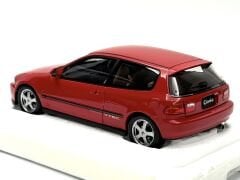 1:18 Honda Civic EG6 SİR II Vtec Red Lift Set 1993 - LCD Model