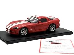 1:18 Dodge Viper SRT-10 Coupe Red Diecast - Autoart