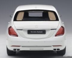 1:18 Mercedes-Maybach S Class S600 Pullman White 76296 - Autoart