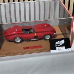 1:18 Ferrari 315 S 24H Le Mans 1957 Rosso Corsa 9 Lİmited - BBR Deluxe