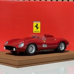 1:18 Ferrari 315 S 24H Le Mans 1957 Rosso Corsa 9 Lİmited - BBR Deluxe