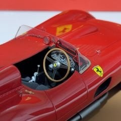 1:18 Ferrari 315 S 24H Le Mans 1957 Rosso Corsa 9 Lİmited - BBR Deluxe