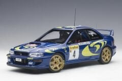 1:18 Subaru Impreza WRC Monte Carlo Winner 1997 Liatti - Autoart