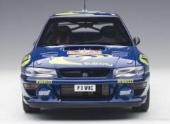 1:18 Subaru Impreza WRC Monte Carlo Winner 1997 Liatti - Autoart