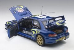 1:18 Subaru Impreza WRC Monte Carlo Winner 1997 Liatti - Autoart
