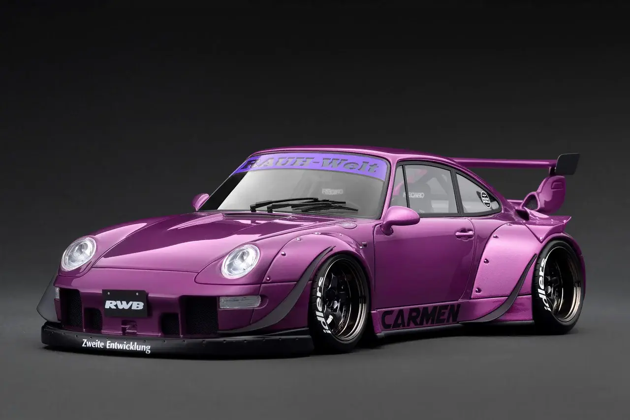 1:18 Porsche 911 993 RWB CARMEN IG3623 - Ignition Model