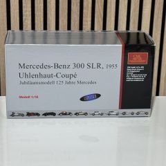 1:18 Mercedes-Benz 300 SLR Uhlenhaut 125 Jahre 1955 Silver - CMC
