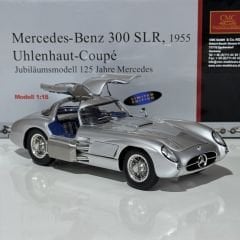 1:18 Mercedes-Benz 300 SLR Uhlenhaut 125 Jahre 1955 Silver - CMC