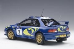 1:18 Subaru Impreza WRC Safari Rally Winner 1997 Mcrae - Autoart